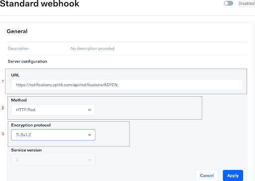 set URL, method, protocol