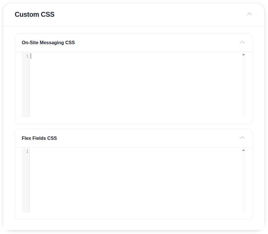 custom css