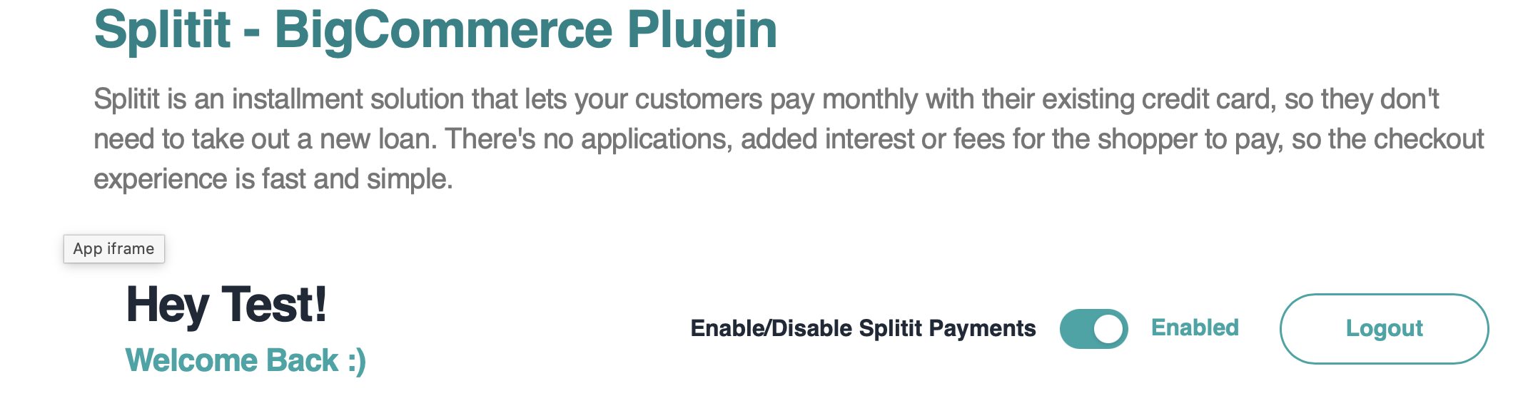 splitit enable