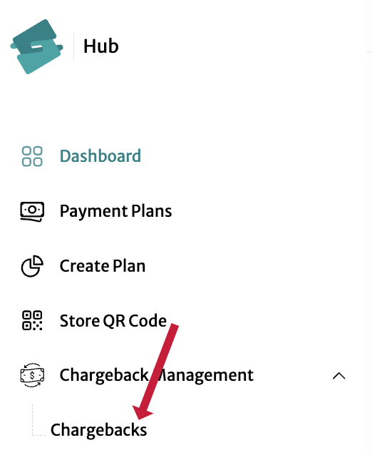 hub chargebacks go to