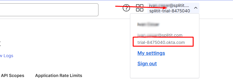 okta domain