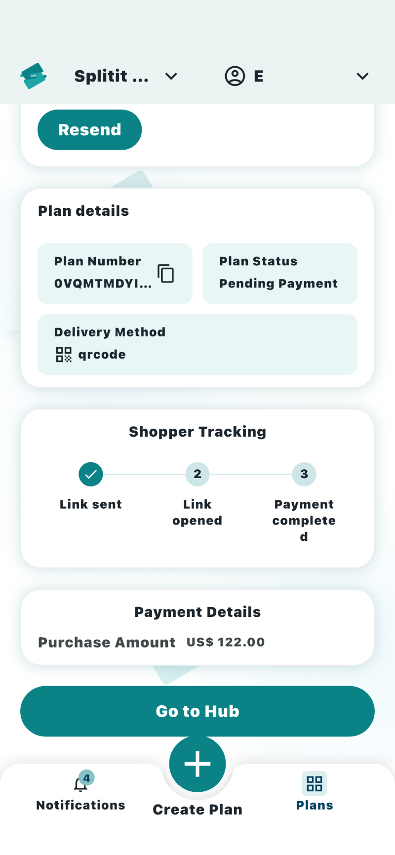 plan details pending