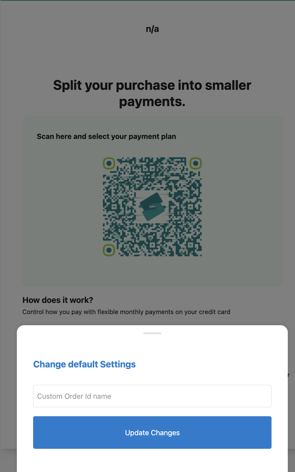 rename order id field