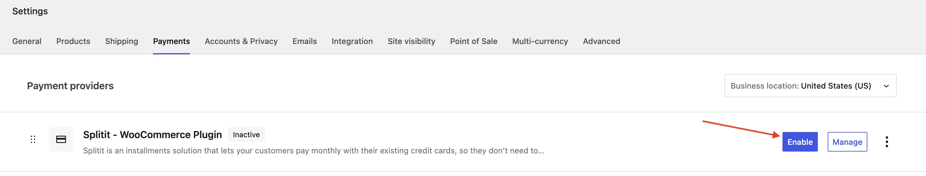 enable splitit