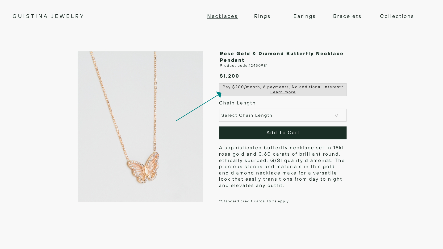product page